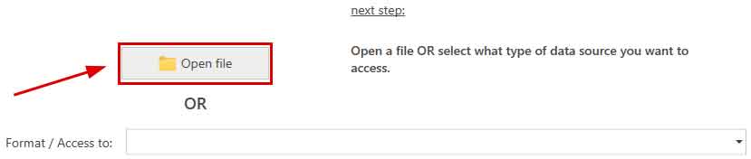 Data source Access Data source Access