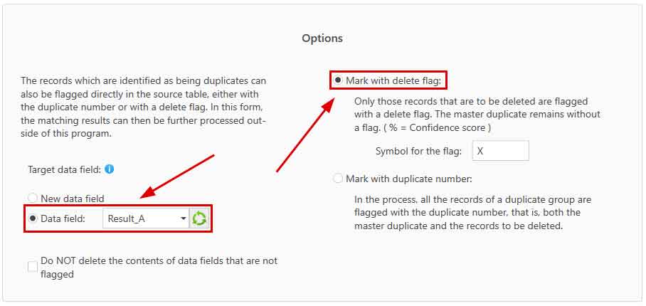 Flagging in the Source Table Flagging in the Source Table