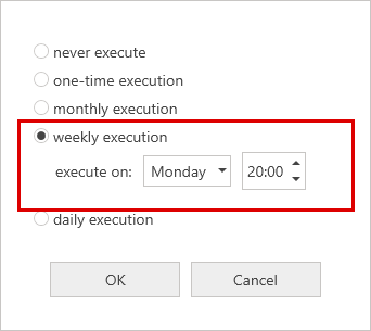 Task Planning - execution time